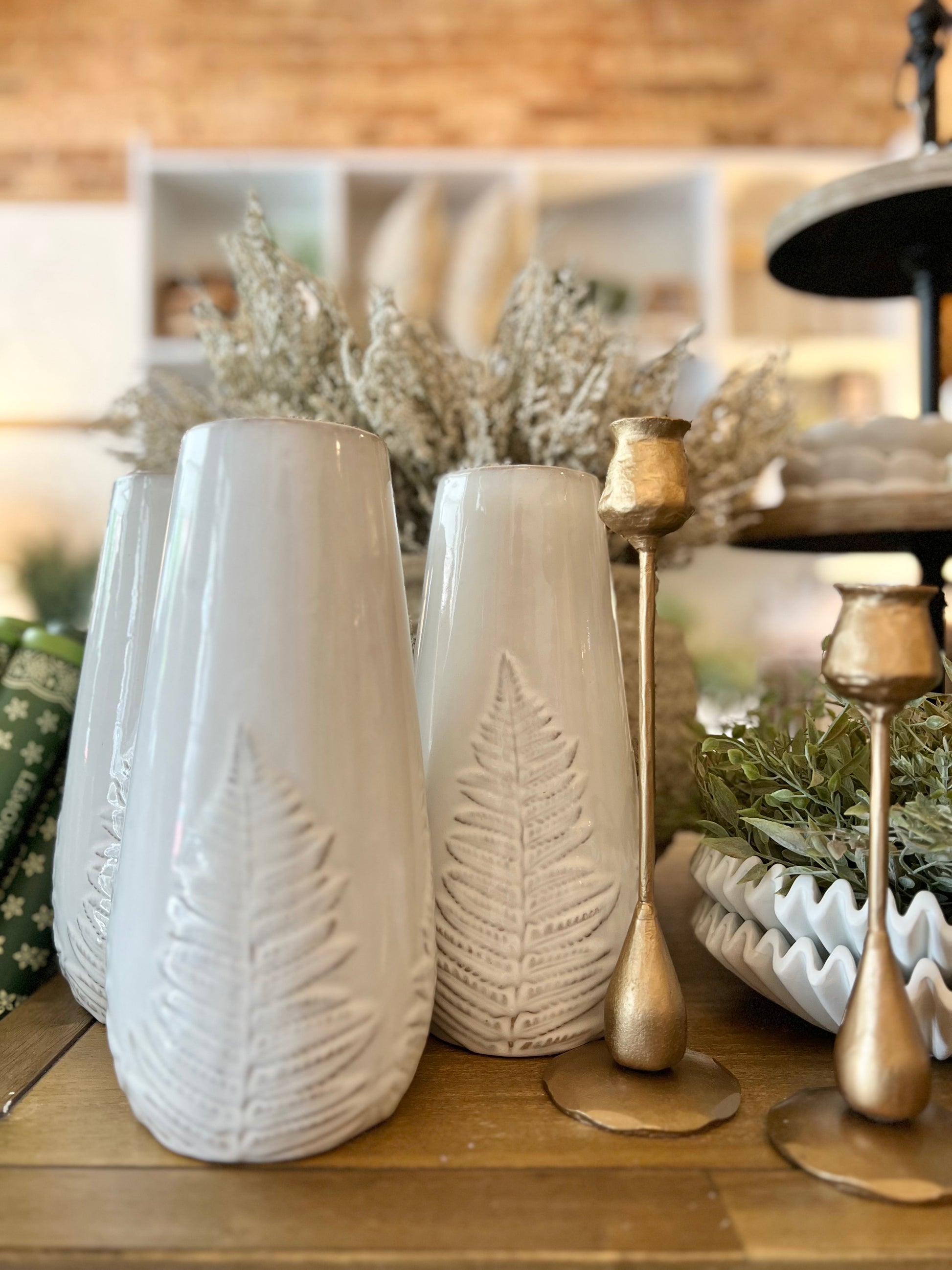 Fern Pattern Vase