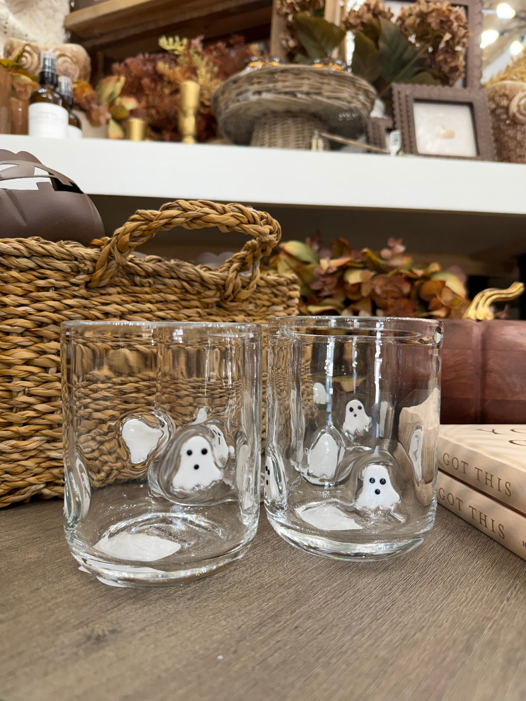 Ghost Glass Tumbler