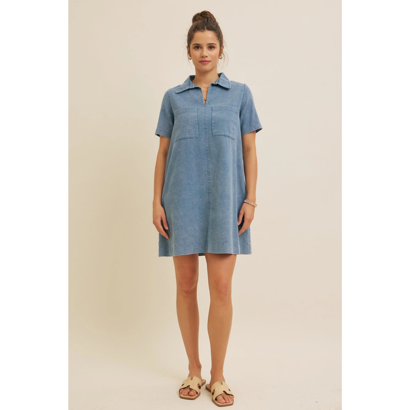 Cotton Twill Dress