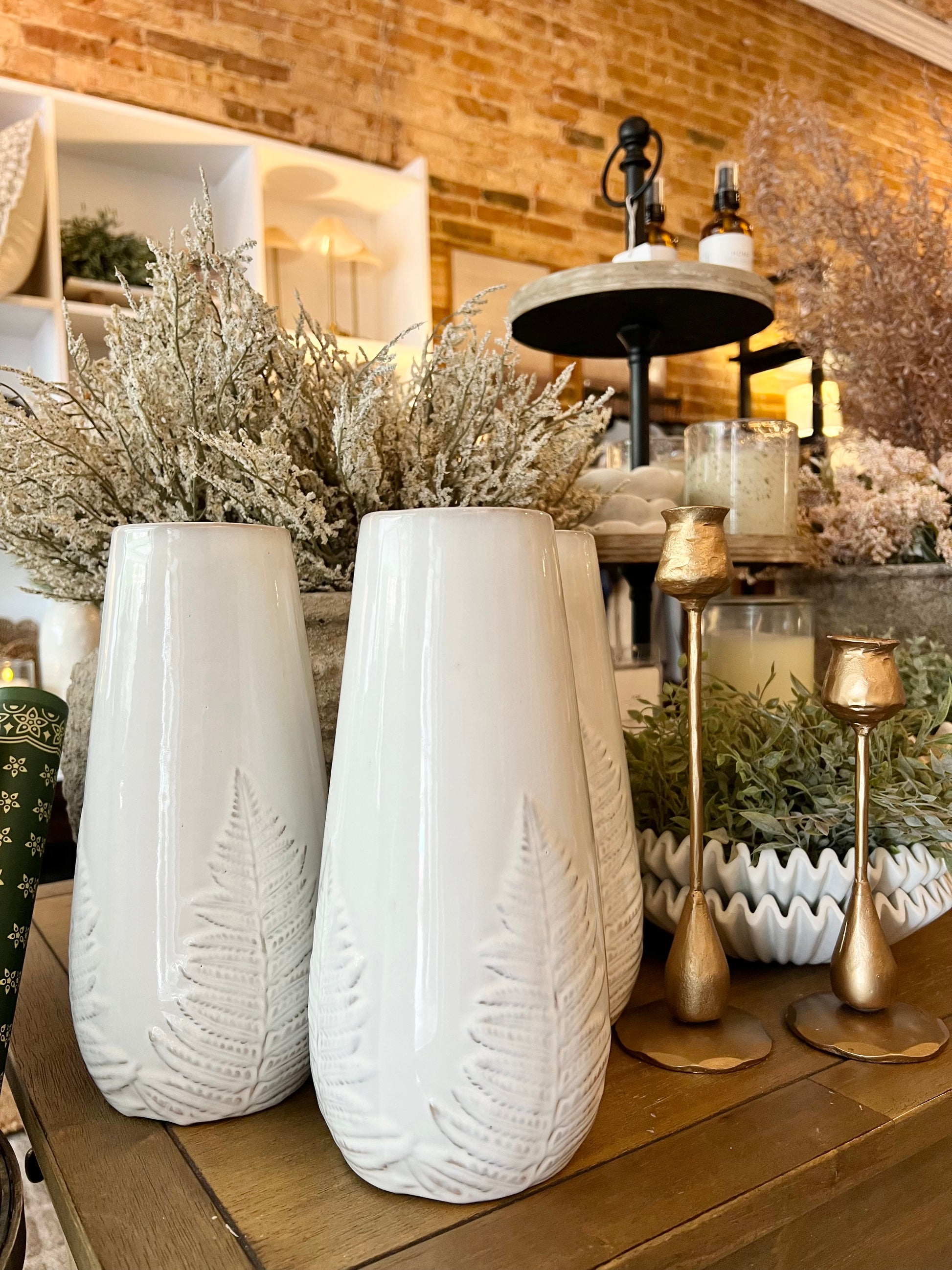 Fern Pattern Vase
