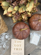 Chestnut Mango Wood Pumpkin
