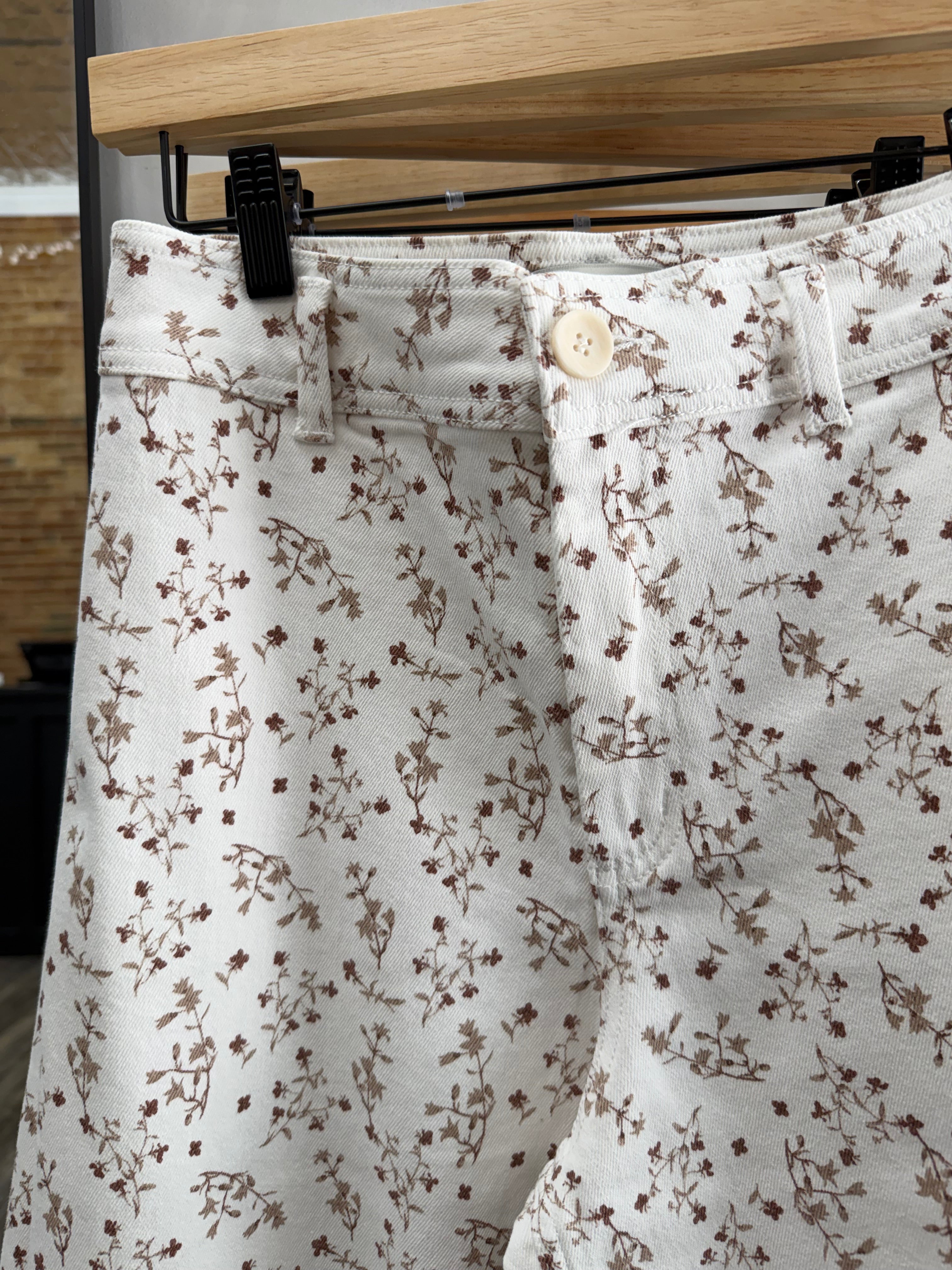 Floral Print Pants