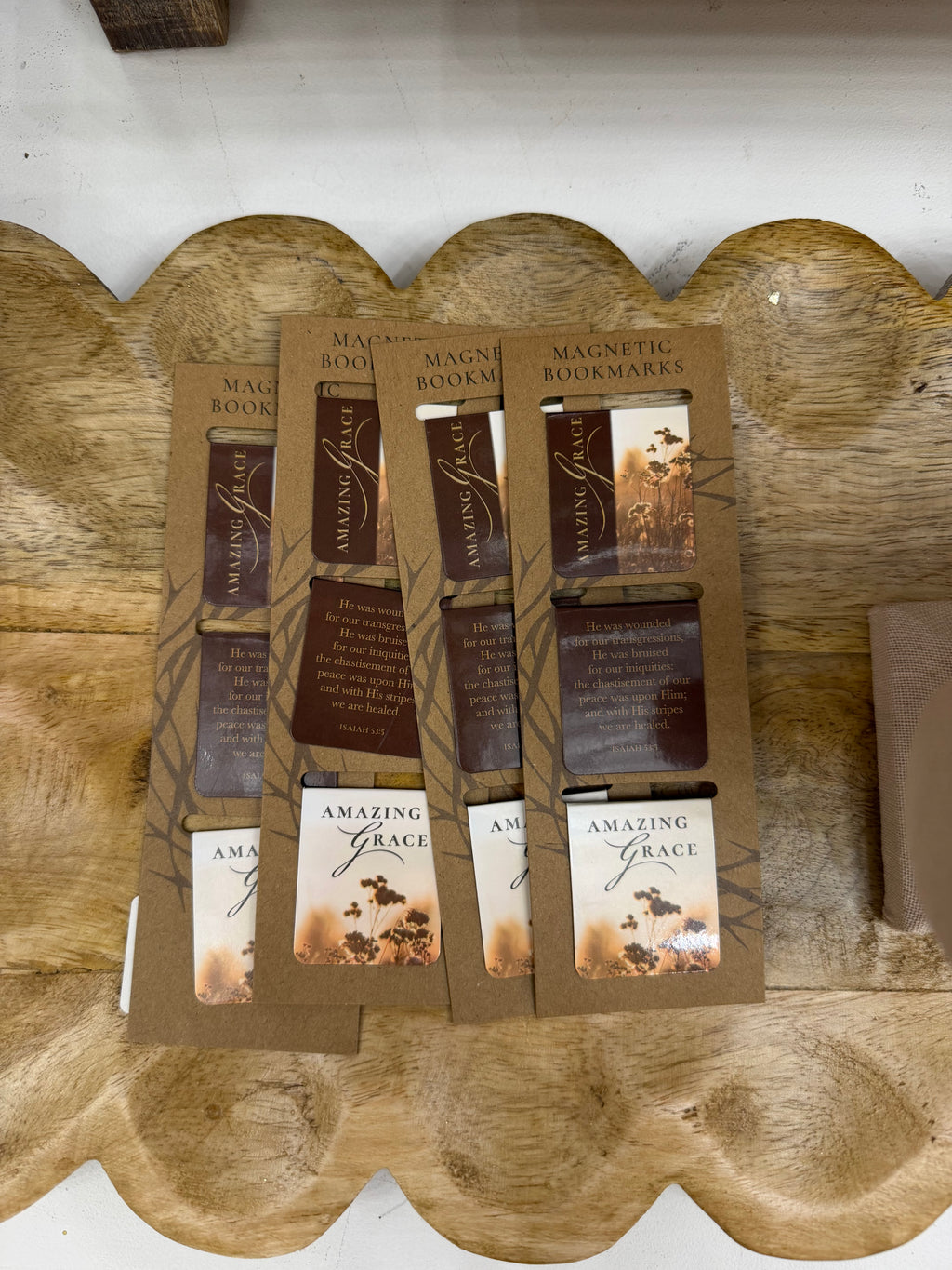 Amazing Grace Magnetic Bookmark Set