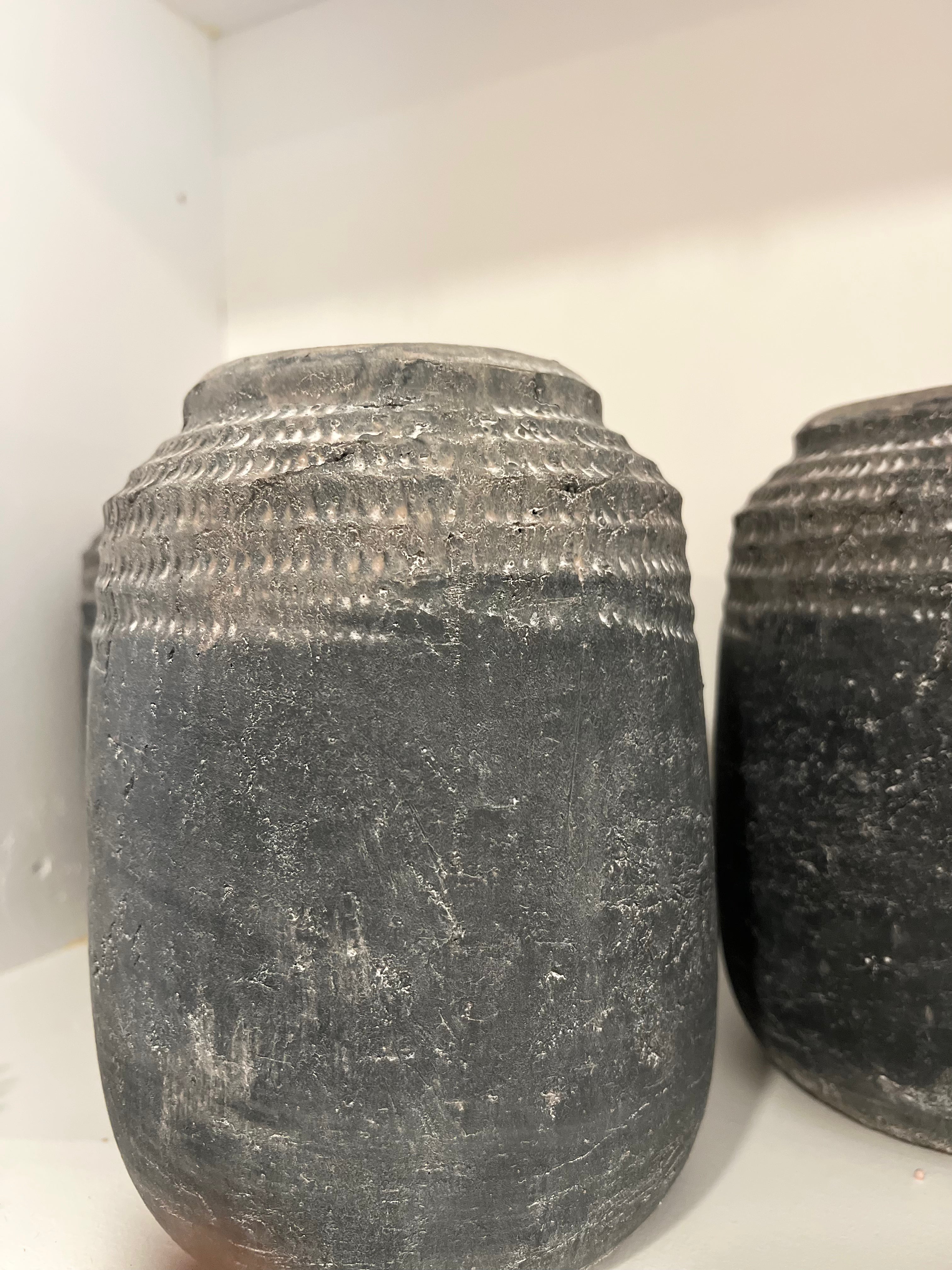 Charcoal Vase