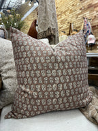 Block Print Pillow