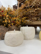 Jack-O-Lantern 3D Flame Candle-Large
