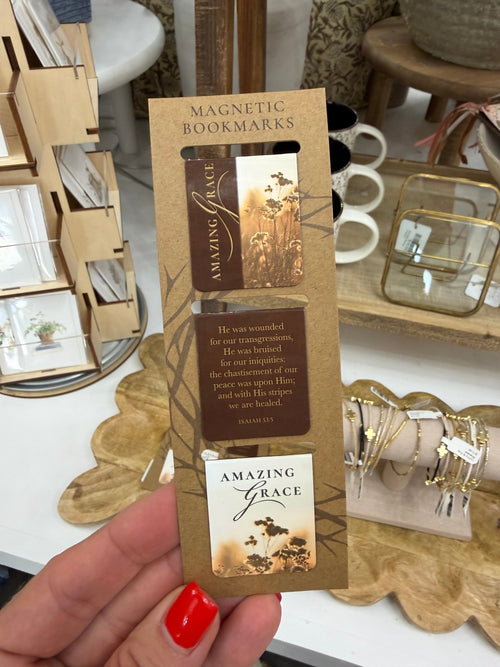 Amazing Grace Magnetic Bookmark Set - The Cozy Nest