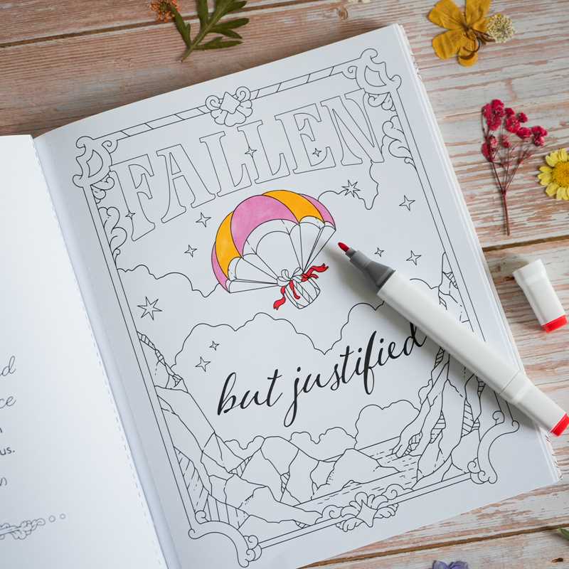 Amazing Words Of Grace Coloring Book - The Cozy Nest