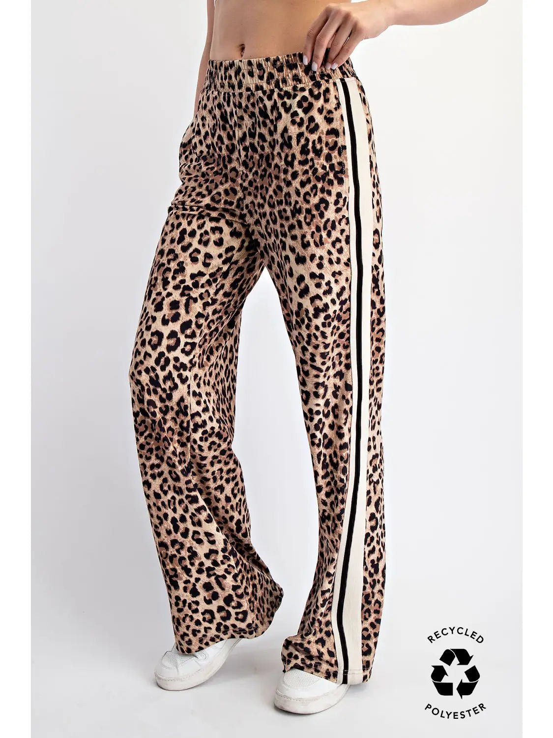 Animal Print Track Pants - The Cozy Nest