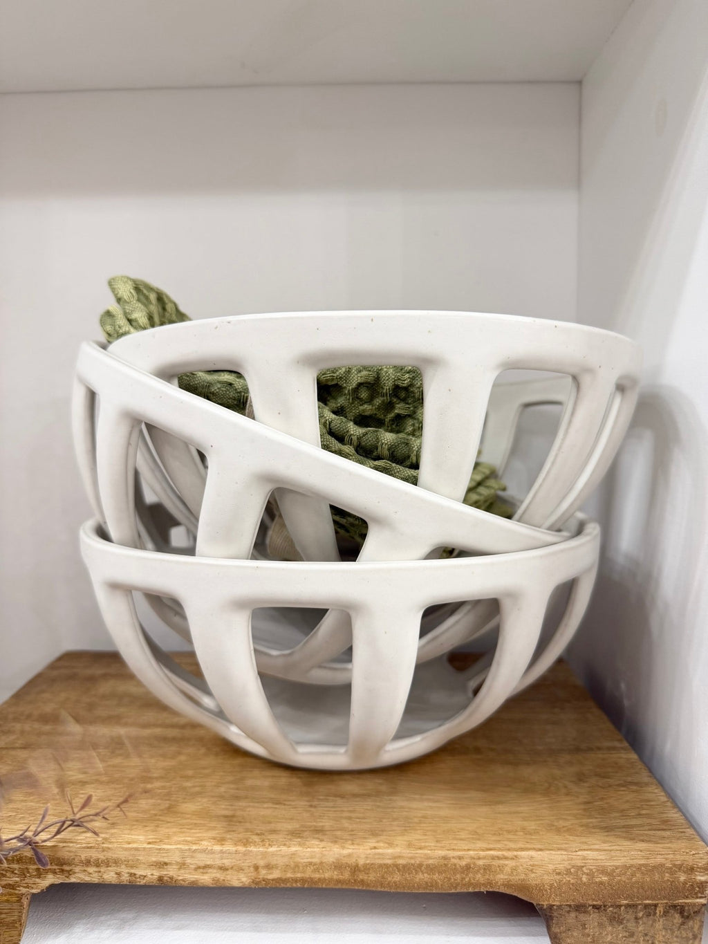 Artizan Cutout Ceramic Bowl - The Cozy Nest