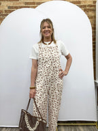 Barrel Bib Overalls Suspender Floral Jumpsuit - The Cozy Nest