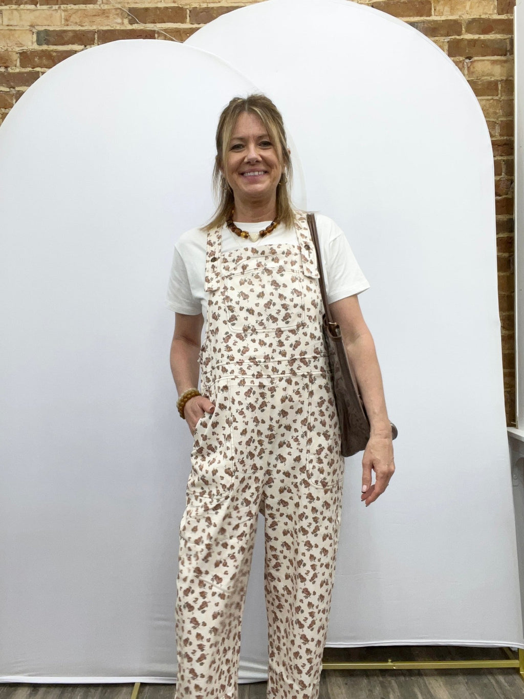 Barrel Bib Overalls Suspender Floral Jumpsuit - The Cozy Nest