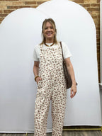 Barrel Bib Overalls Suspender Floral Jumpsuit - The Cozy Nest
