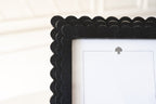 Black Scalloped Wood Frame 8x10 - The Cozy Nest