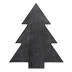 Black Tree Shaped Mango Wood Board - The Cozy Nest