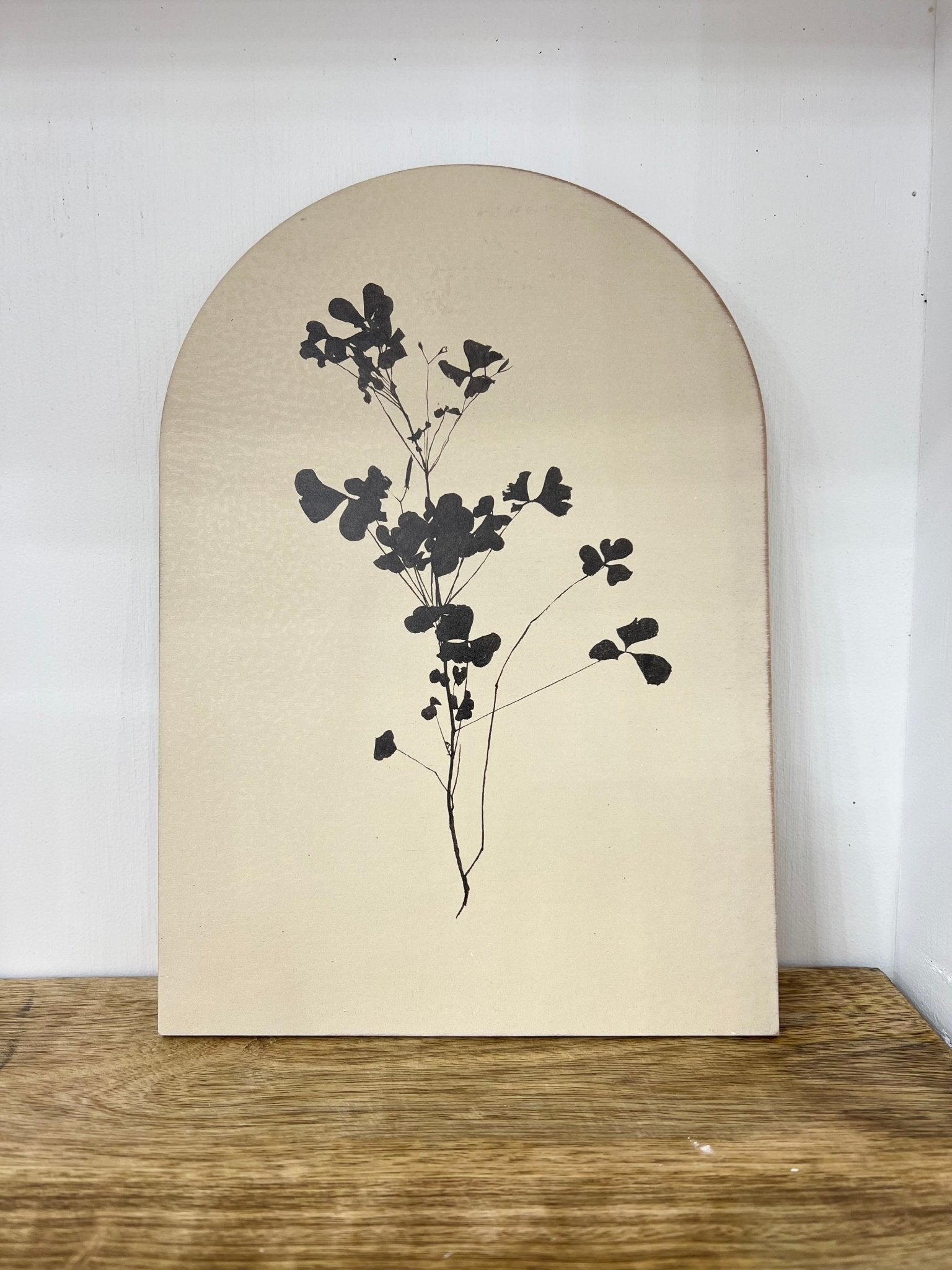 Black Vine Arch Sign - The Cozy Nest