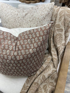 Block Print Pillow - The Cozy Nest