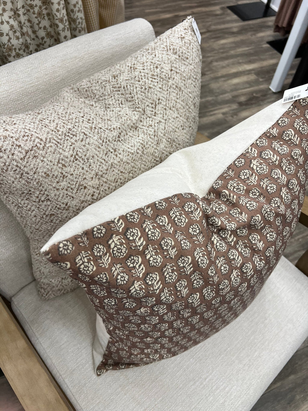 Block Print Pillow - The Cozy Nest