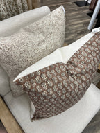 Block Print Pillow - The Cozy Nest