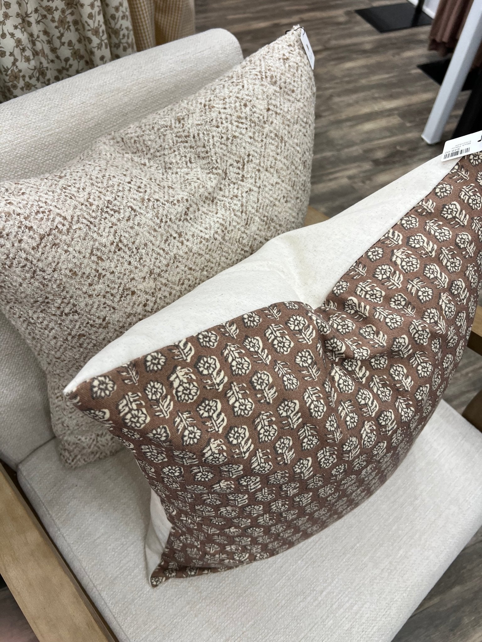 Block Print Pillow - The Cozy Nest