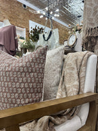 Block Print Pillow - The Cozy Nest
