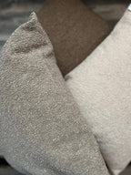 Boucle Pillow - Light Taupe - The Cozy Nest