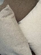 Boucle Pillow - Light Taupe - The Cozy Nest