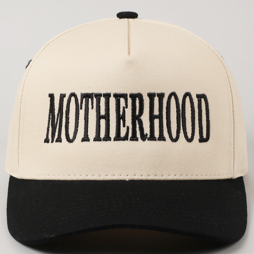 Motherhood Hat-Black