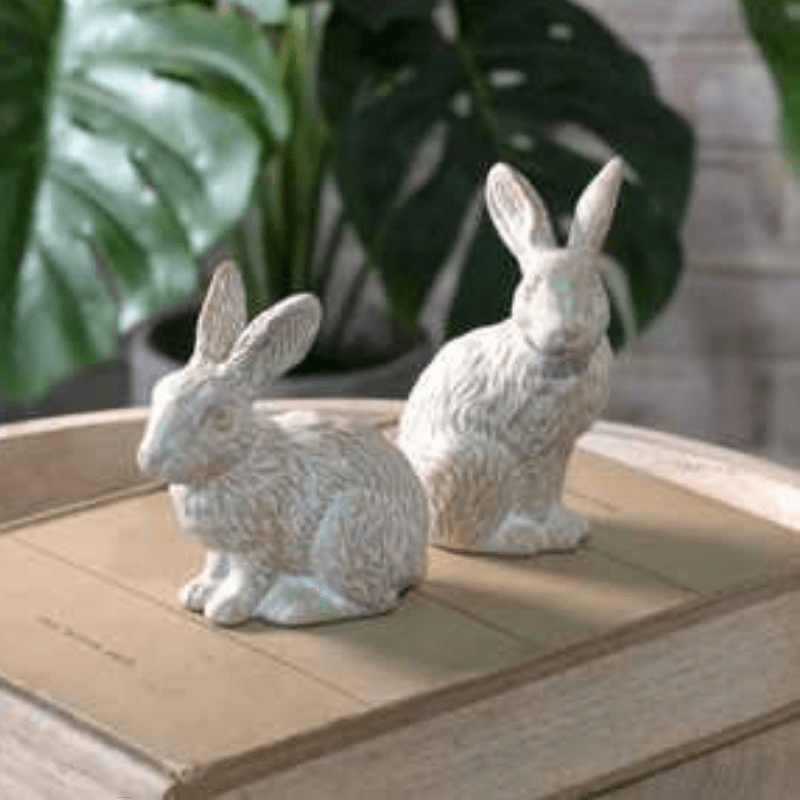 Ceramic Bunnies Set - The Cozy Nest