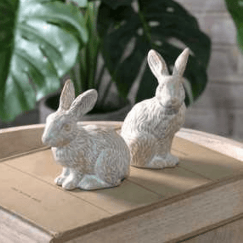 Ceramic Bunnies Set - The Cozy Nest