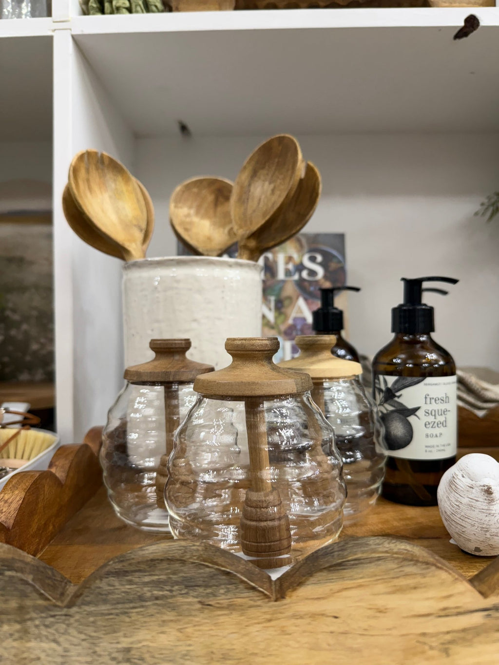 Ceramic Utensil Holder - The Cozy Nest