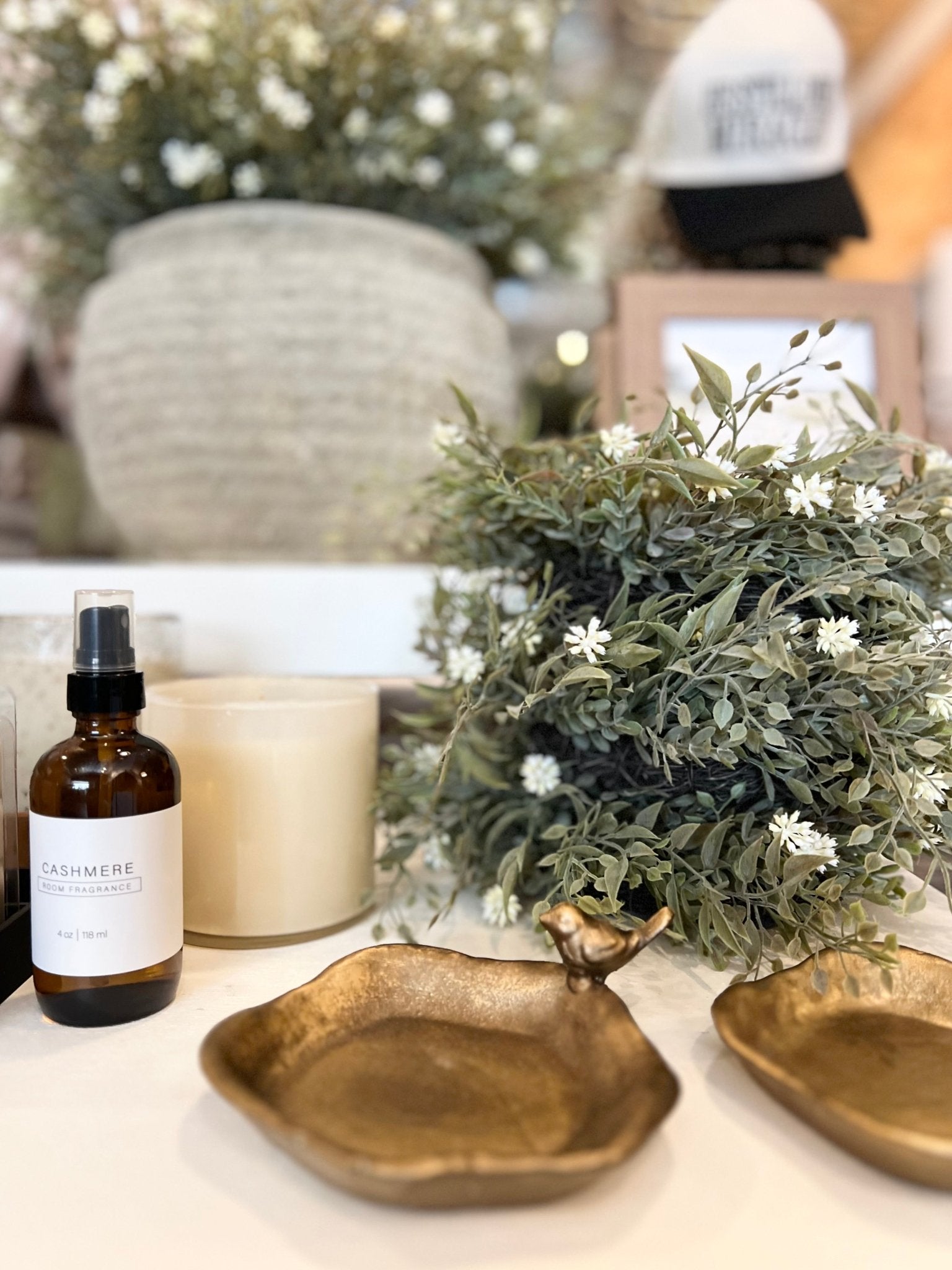 Chadwicks Bloom Candle Ring/Wreath - The Cozy Nest