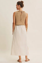 Chunky Sweater Layered Dress - The Cozy Nest