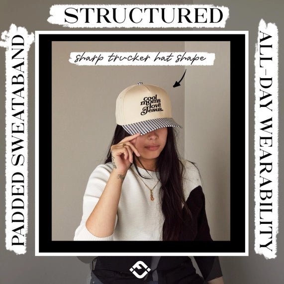 Cool Moms Love Jesus Hat - The Cozy Nest