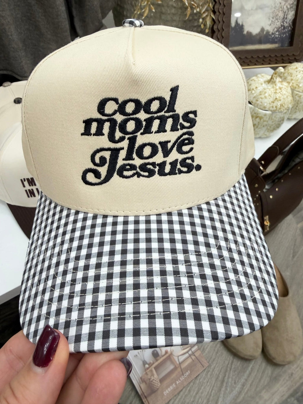 Cool Moms Love Jesus Hat - The Cozy Nest