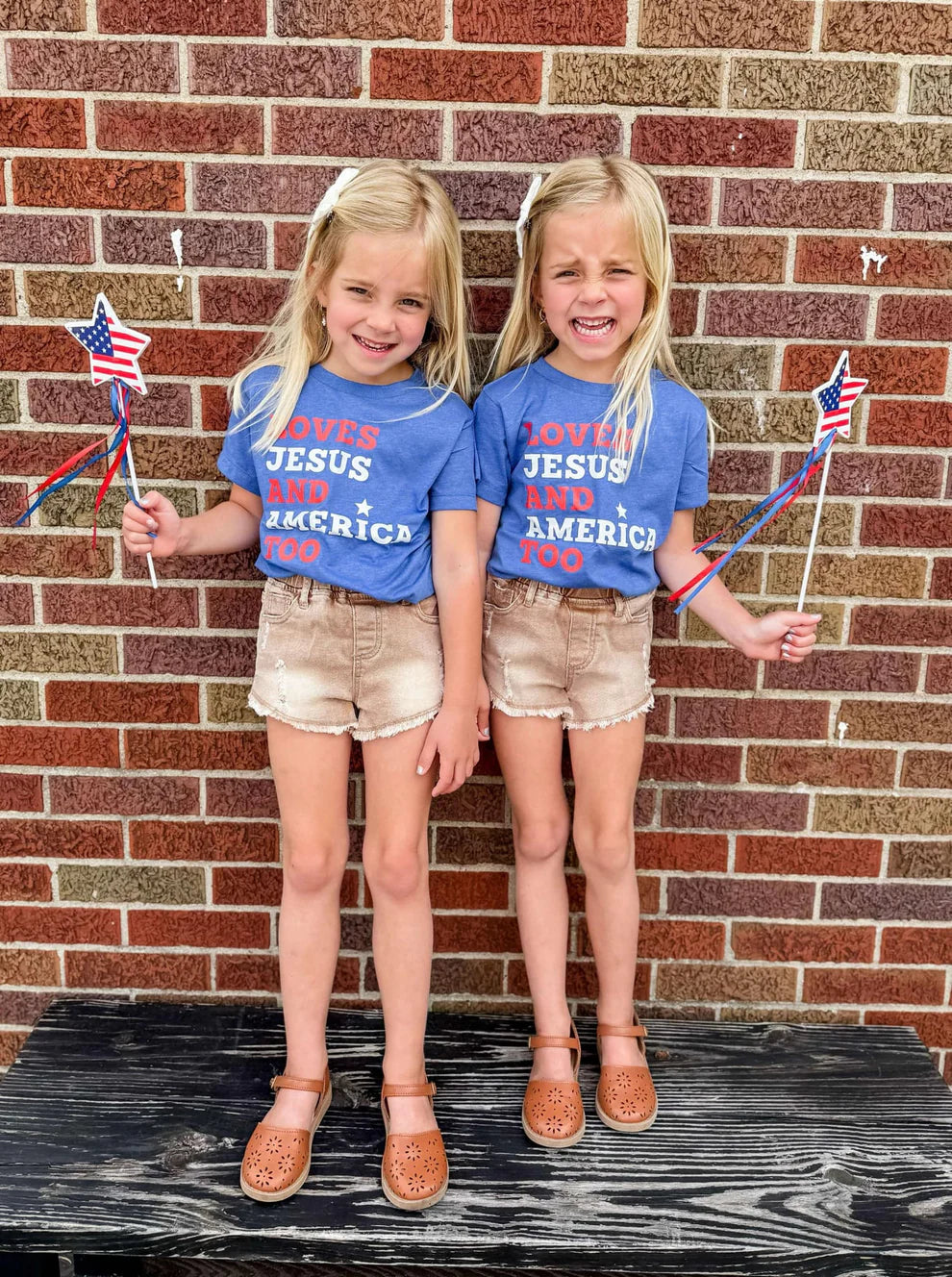 Loves Jesus & America Too-Toddler