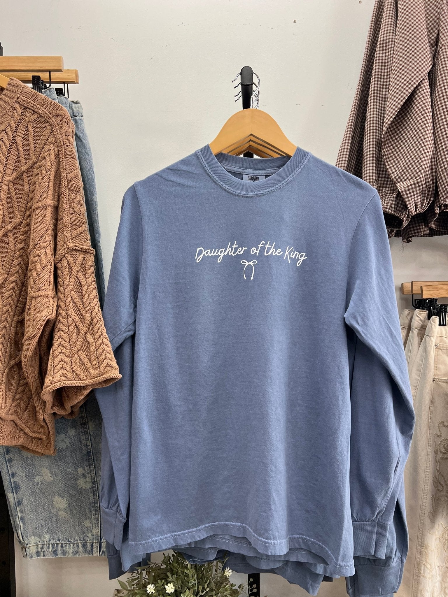 Daughter Of The King Long Sleeve T - The Cozy Nest