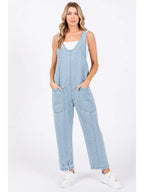 Denim Jumpsuit - The Cozy Nest
