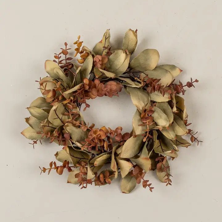 Eucalyptus & Laurel Candle Ring - The Cozy Nest