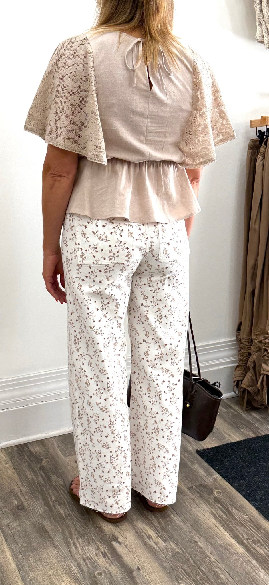 Floral Print Pants - The Cozy Nest