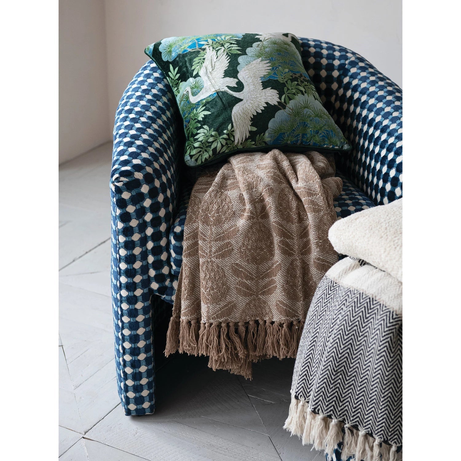 Floral Throw - The Cozy Nest