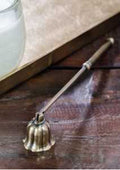 Fluted Antique Brass Snuffer - The Cozy Nest