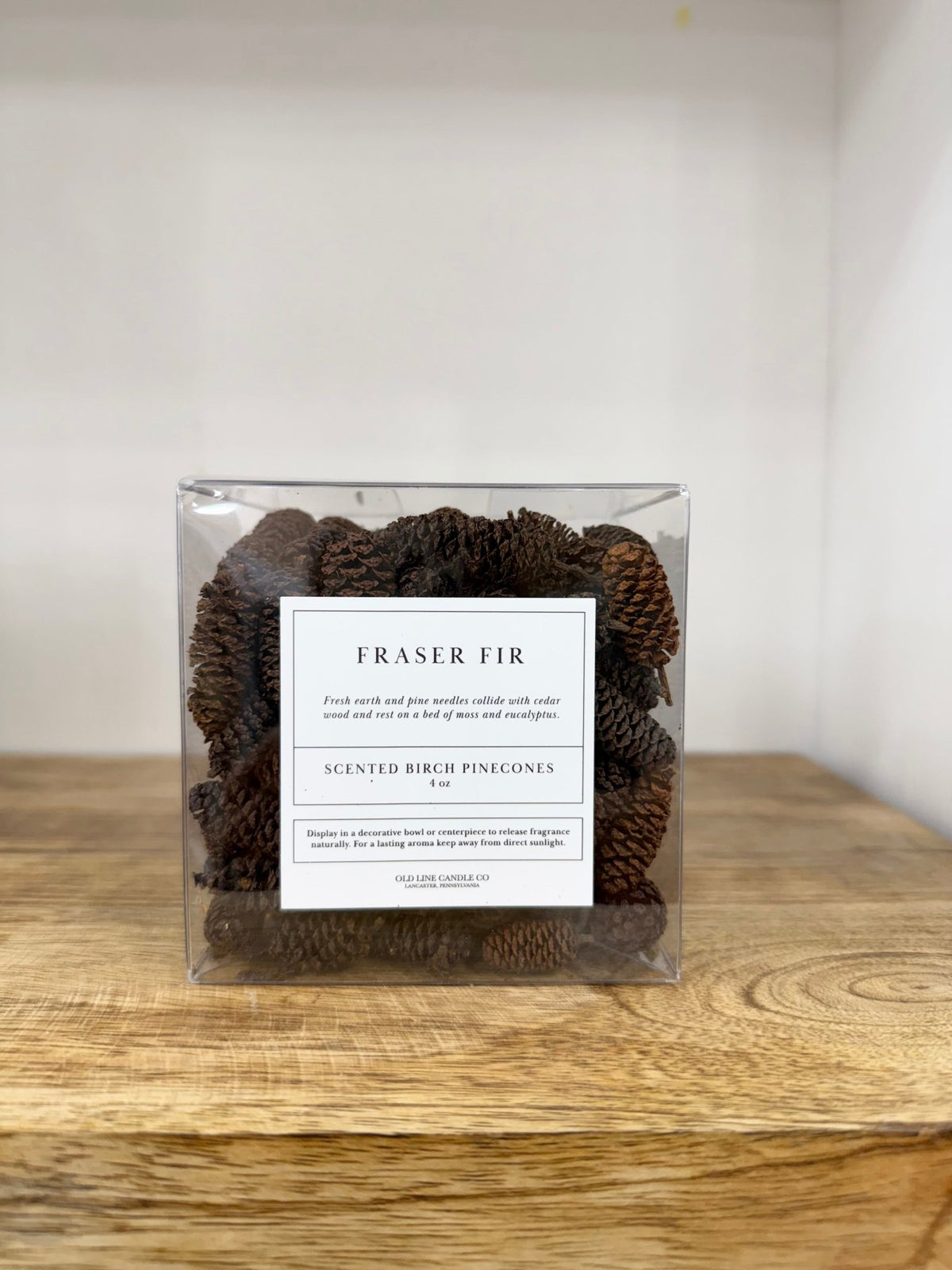 Frasier Fir Scented Pinecones - The Cozy Nest