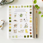 Garden Watercolor Workbook - The Cozy Nest