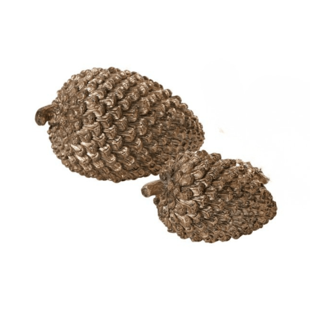 Gold Pinecone Set - The Cozy Nest