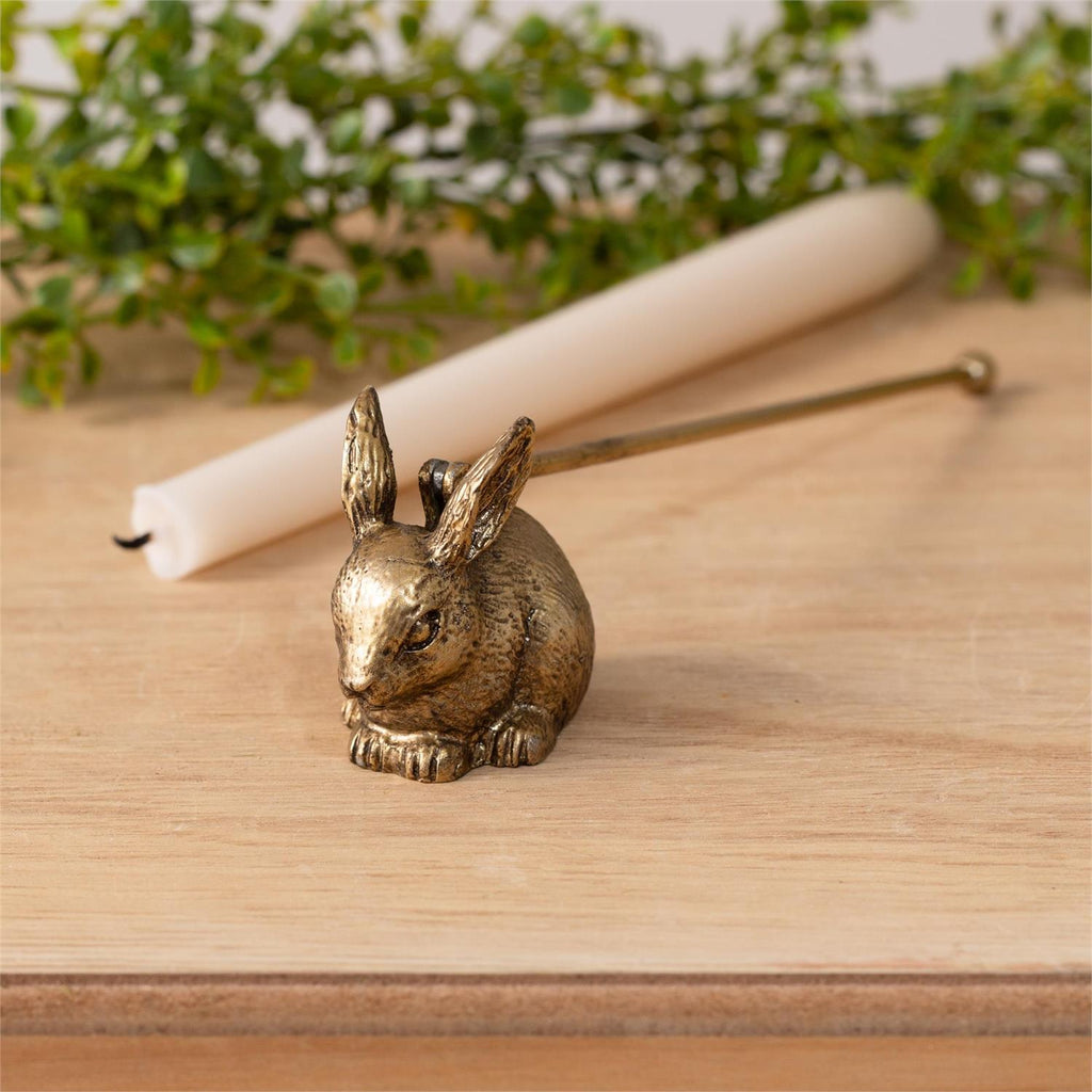 Gold Rabbit Snuffer - The Cozy Nest