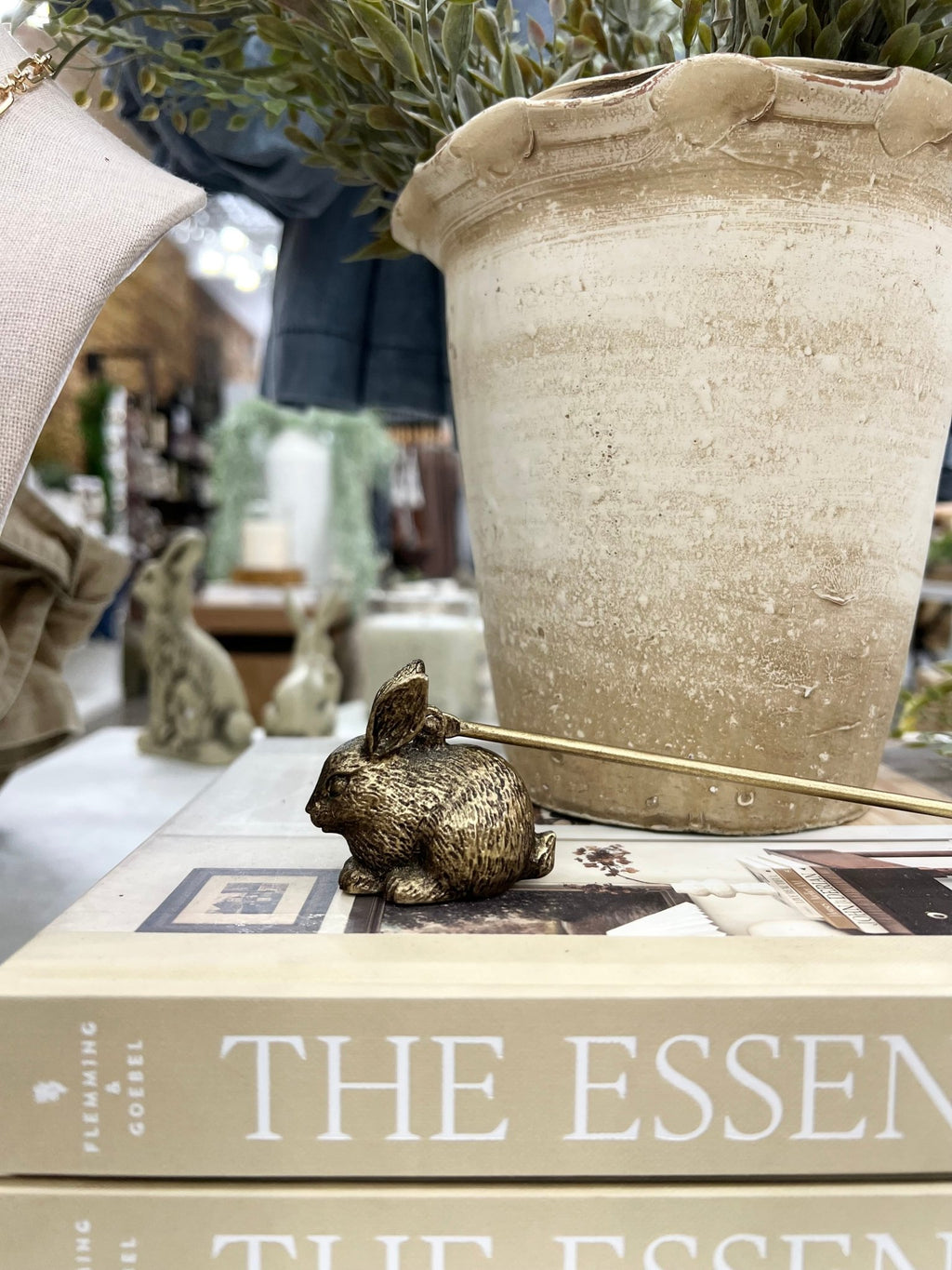 Gold Rabbit Snuffer - The Cozy Nest