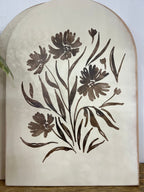 Green Floral Arch Sign - The Cozy Nest