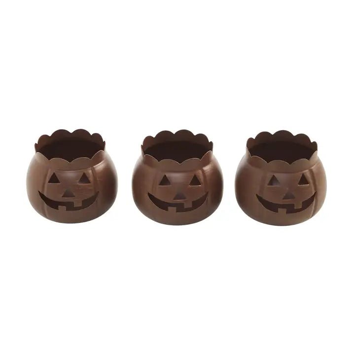Halloween Bronze Jack-O'-Lantern Candle Holder - The Cozy Nest