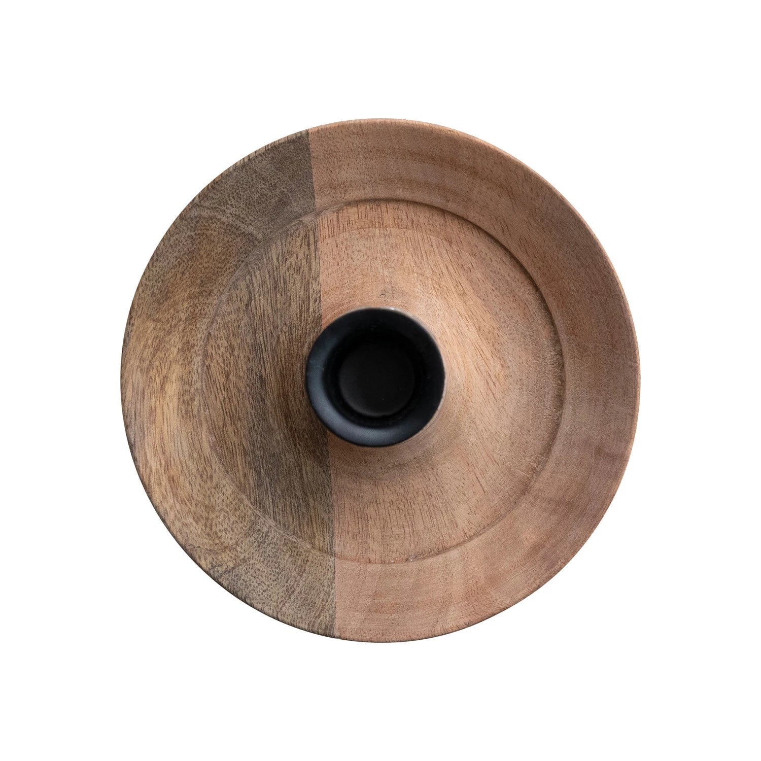 Hammered Glass Taper Holder - The Cozy Nest